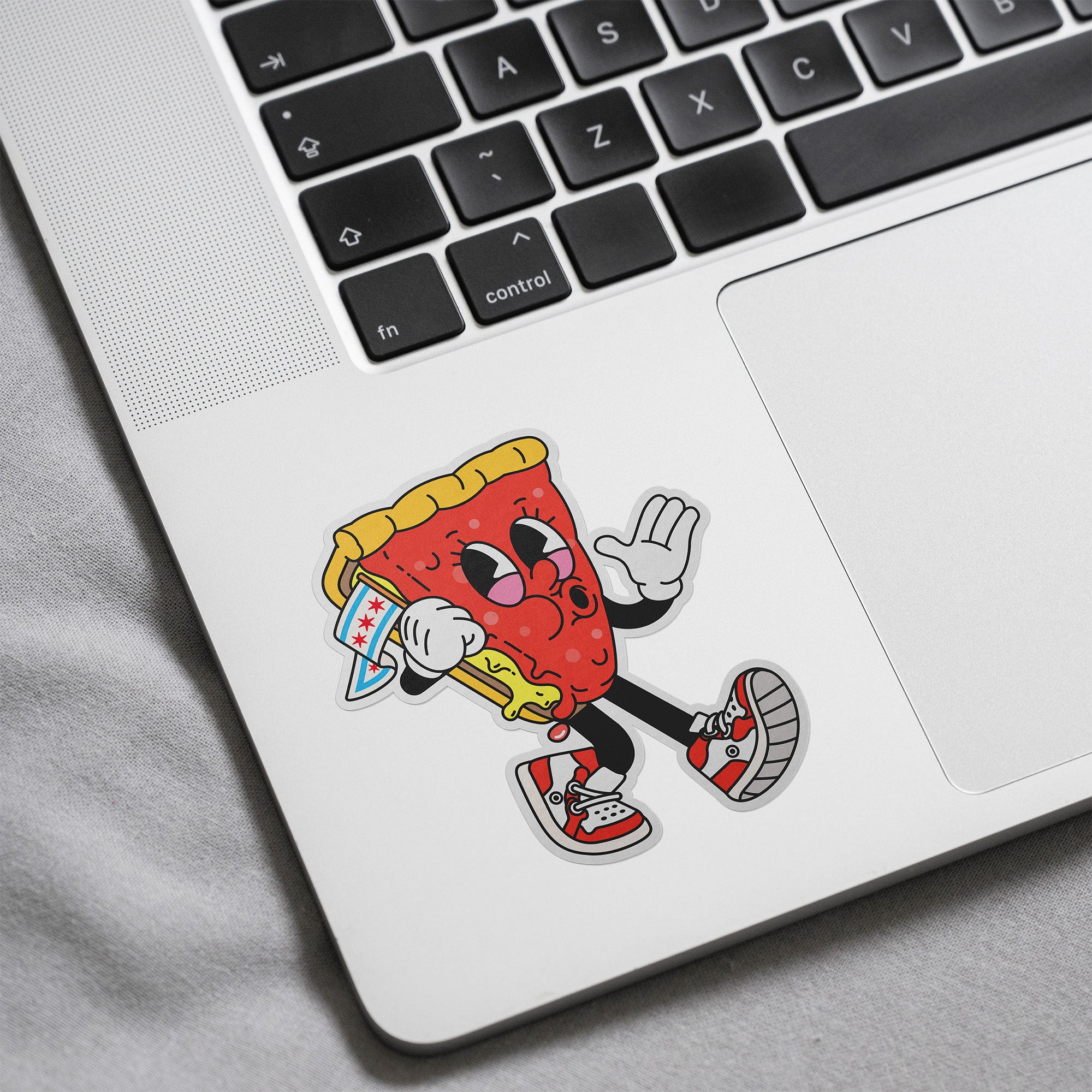 Character Sticker - Deep Dish Pizza - Lucy Lou