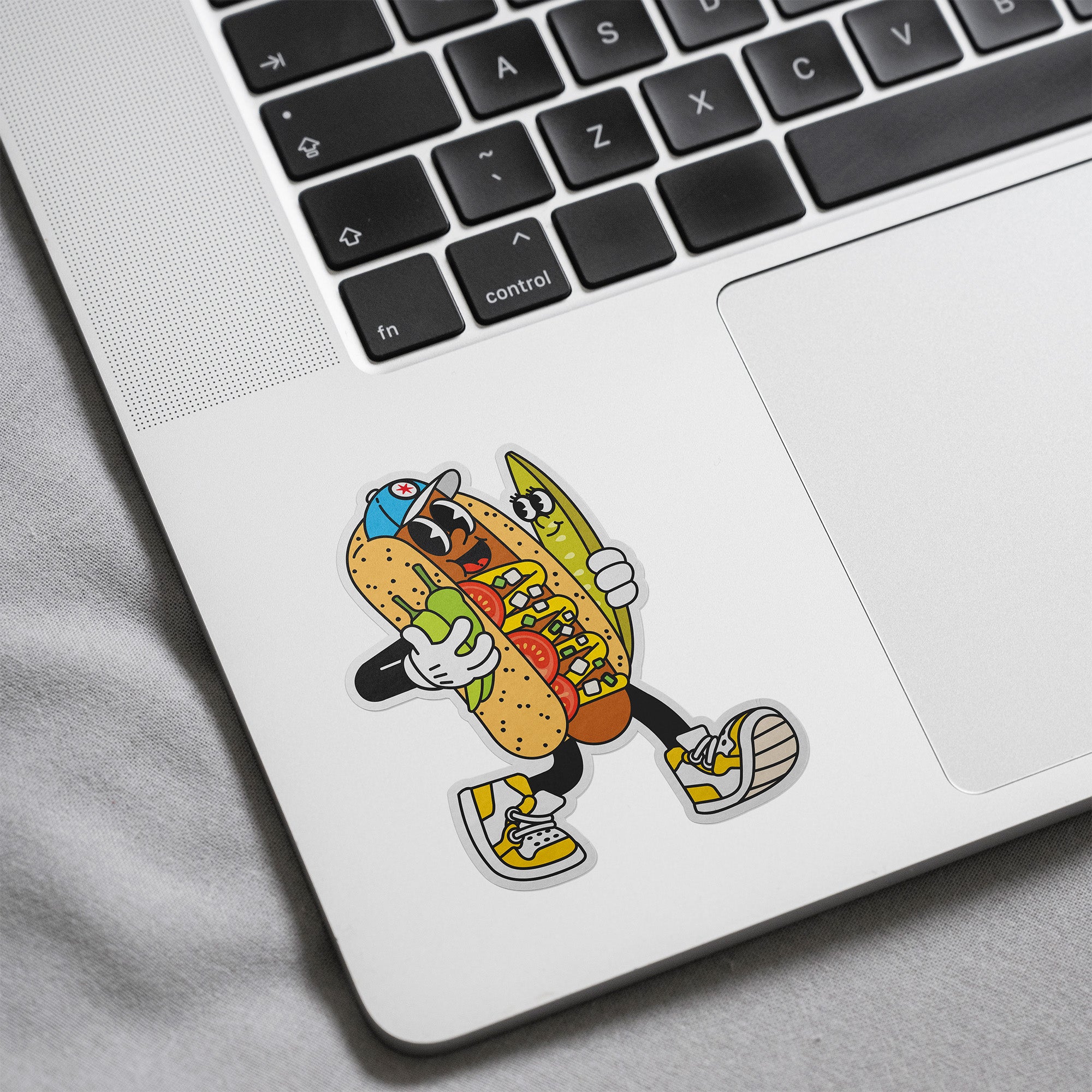 Character Sticker - Hot Dog - Davey Dog