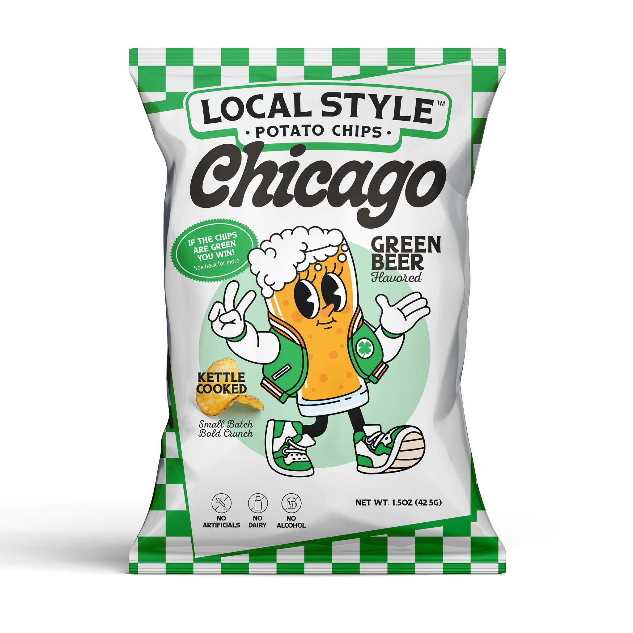 Green Beer Flavor Chips - (25 Pack) – Batch 001