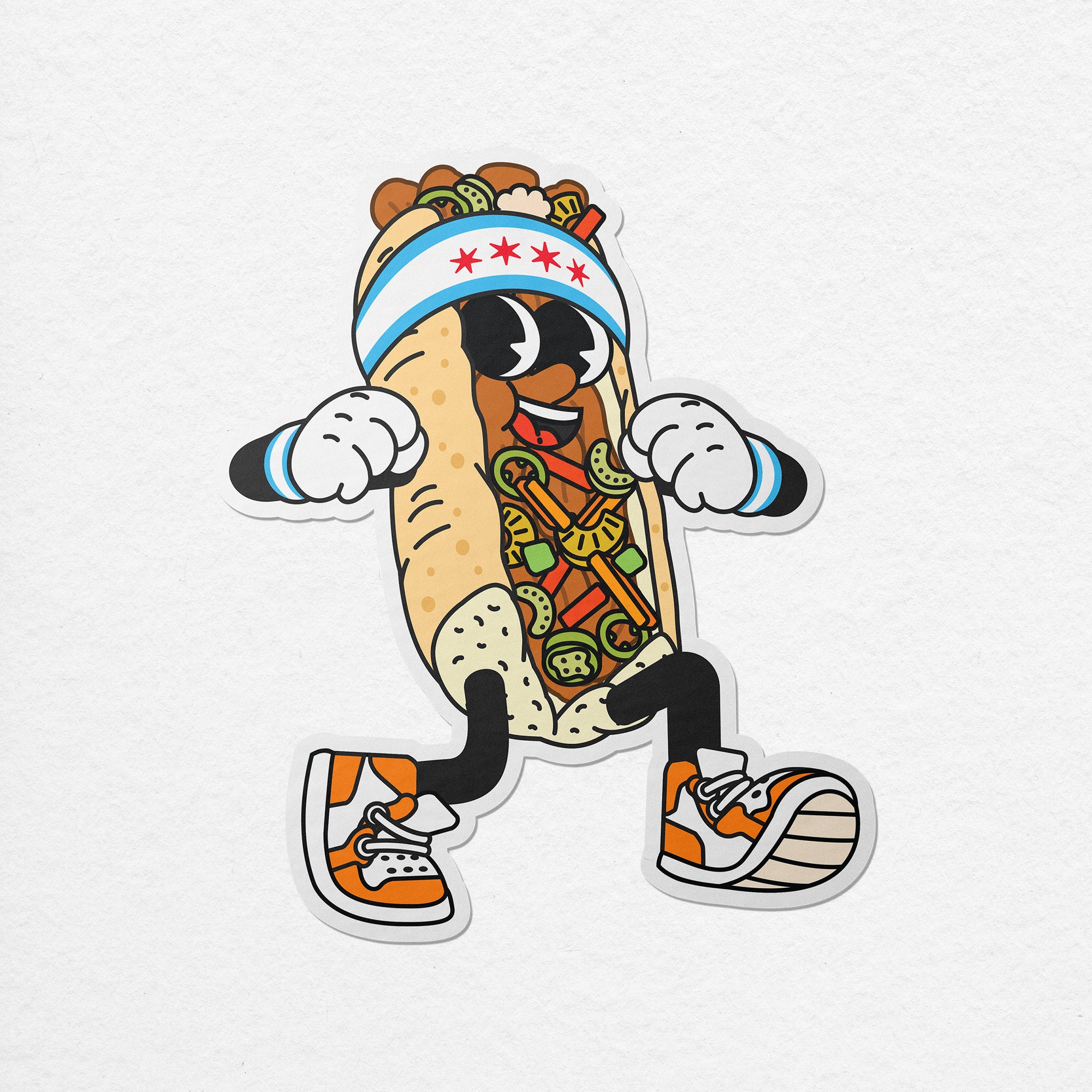 Character Sticker - Italian Beef - Juicy Jus