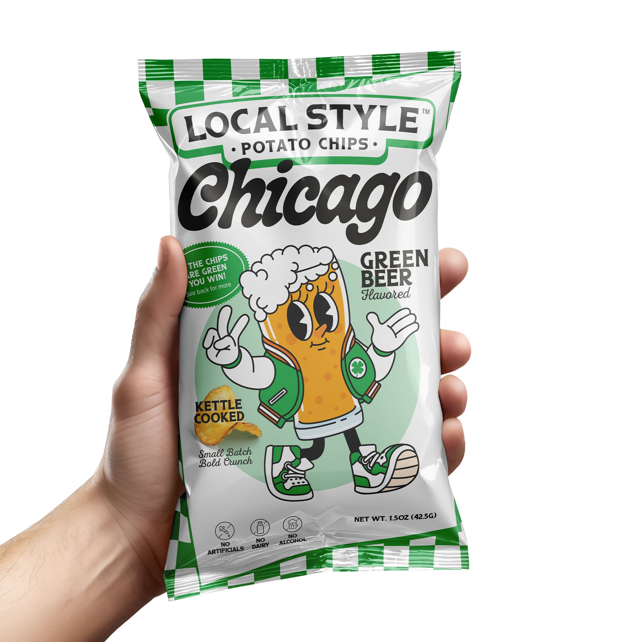 Green Beer Flavor Chips - (25 Pack) – Batch 001