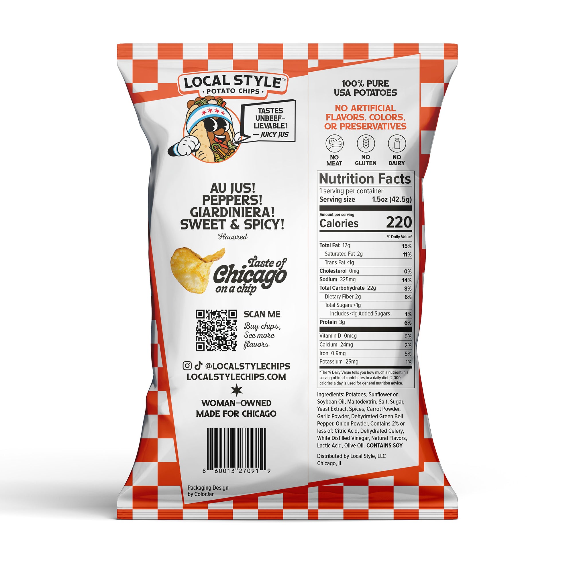 LocalStyle Wholesale Product Image Italian Beef Back Bag